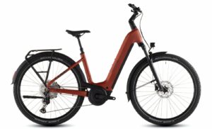 Cube Nuride Hybrid Pro 800 - 28 Zoll 800Wh 12K Wave - chilli'n'black