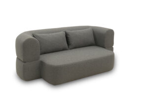 Domo Schlafsofa "Rennes", mit hohem Komfort (Dunkelgrau)""