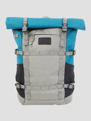 Doughnut Paratrooper Euro Series Rucksack grey x teal