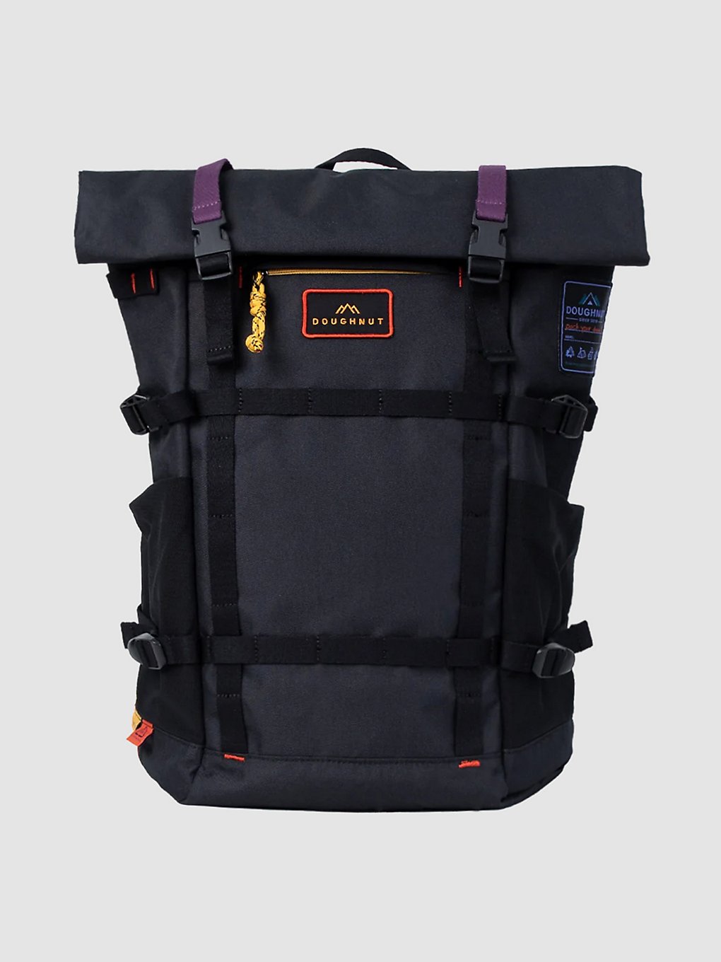 Doughnut Paratrooper Happy Camper Series Rucksack black