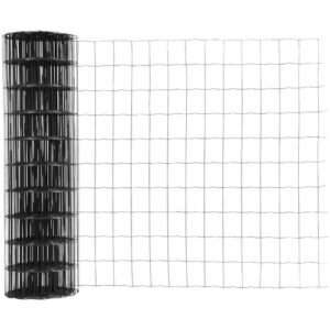 FLORAWORLD Gitterzaun, HxL: 150 x 2500 cm, Stahl, anthrazit - grau