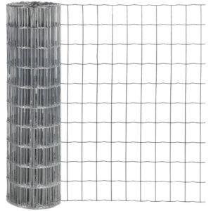 FLORAWORLD Schutzzaun, HxL: 152 x 2500 cm, Stahl, silberfarben