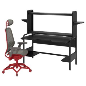 FREDDE / STYRSPEL Gamingschreibtisch und -stuhl