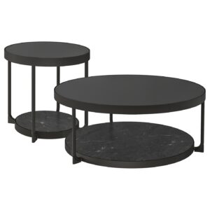 FRÖTORP Couch-/Beistelltisch, 2er-Set