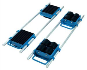 Fahrwerk verstellb.Trgf.6, t 8 Lastrollen