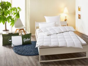 Fjödur Feder- / Daunen-Kassettenbettdecke Klassik, medium (135 X 200 CM)