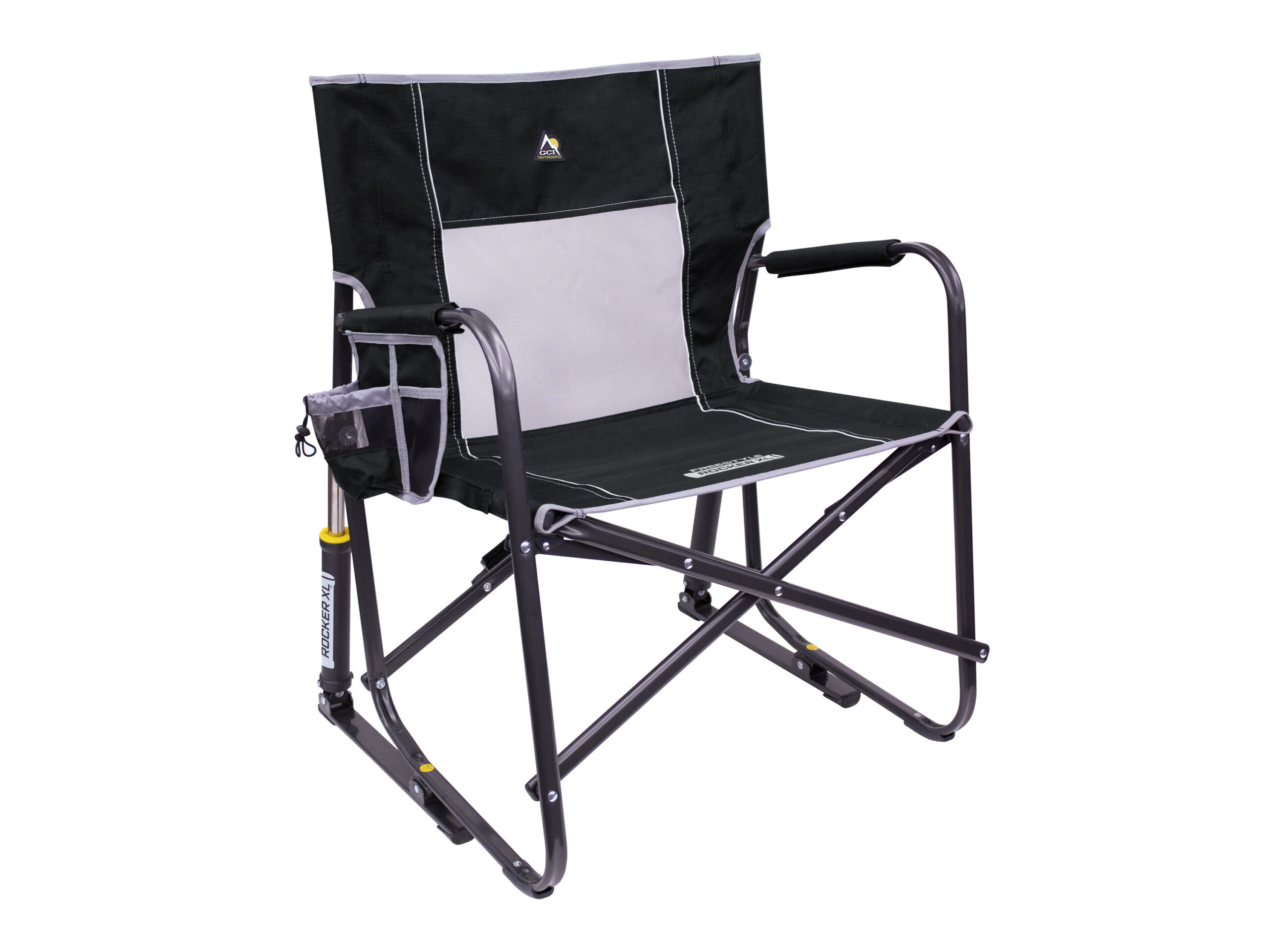 GCI Freestyle Rocker XL™Campingstuhl mit Schaukelfunktion (Black)