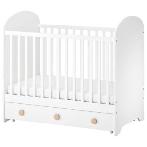 GONATT Babybett mit Schubfach