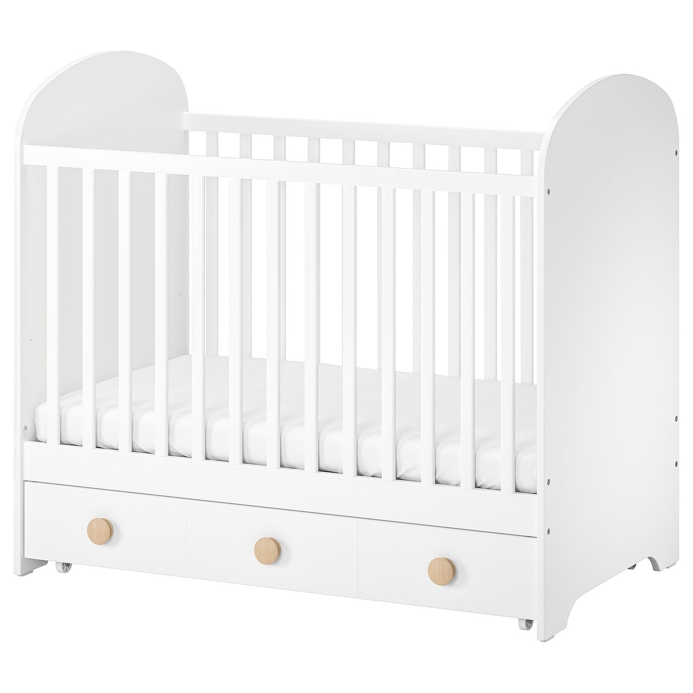 GONATT Babybett mit Schubfach