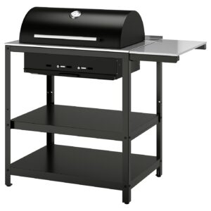 GRILLSKÄR Kohlegrill mit Beistelltisch