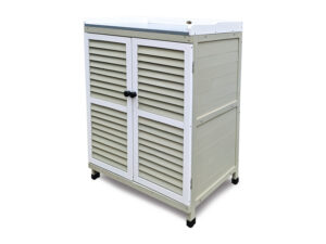 HABAU Gartenschrank "Mila", mit Arbeitsplatte, 71 x 48 x 100 cm