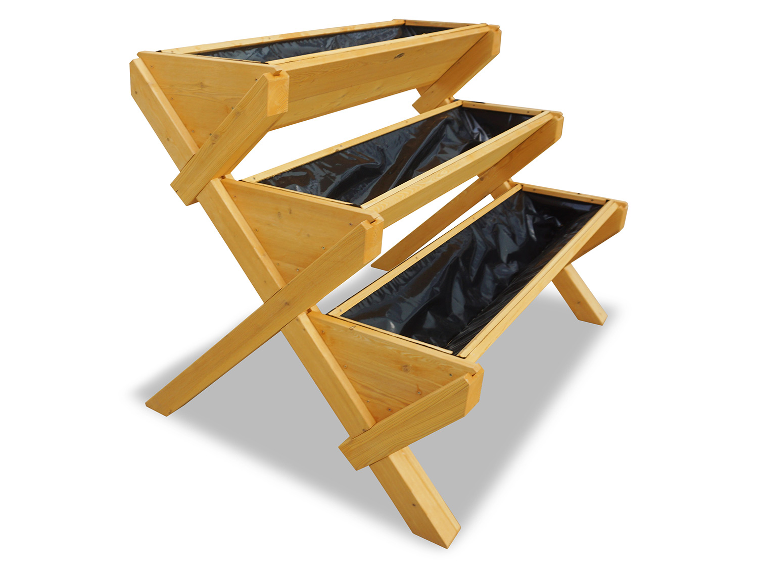 HABAU Hochbeet "Trio", aus Lärchenholz, L 110 x B 74 x H 89 cm