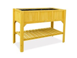 HABAU Hochbeet mit Ablage (Natur)