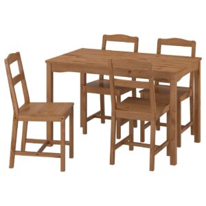 HÄGERNÄS Tisch und 4 Stühle