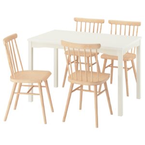 HAUGA / HÖGVED Tisch und 4 Stühle