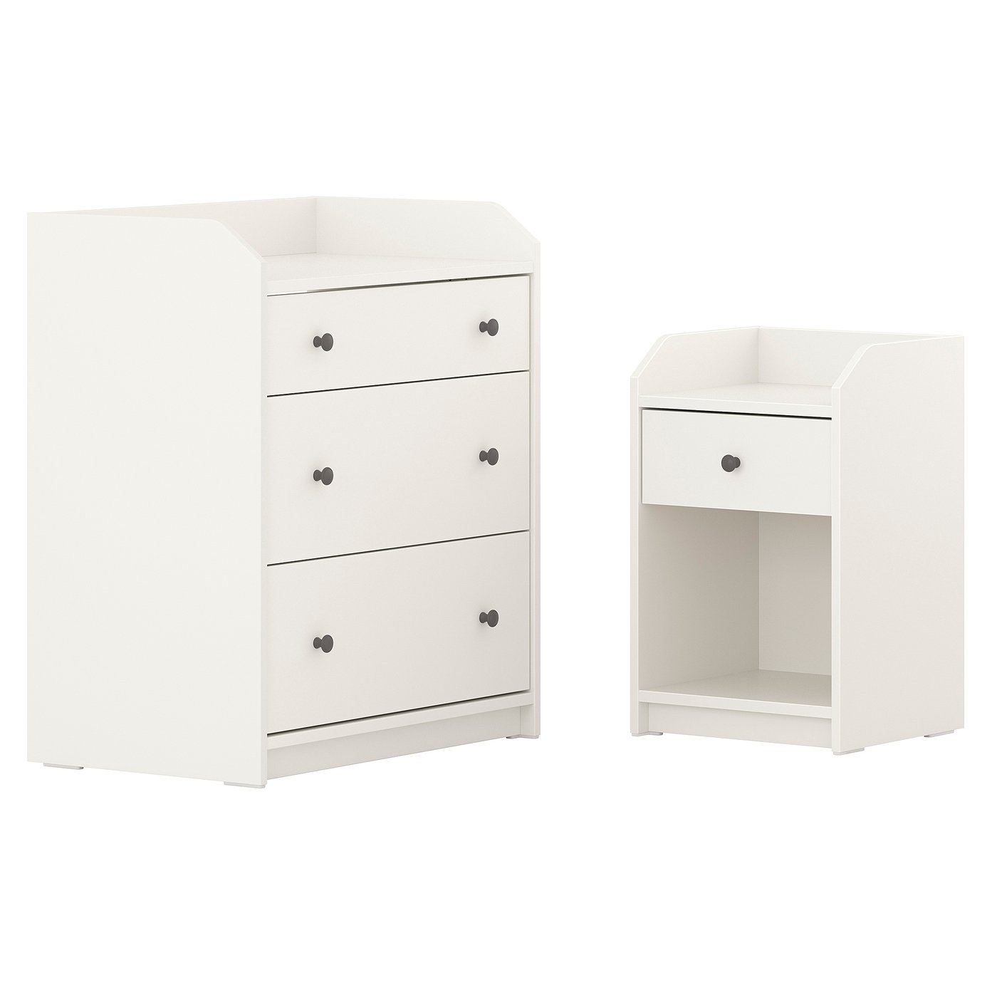 HAUGA Schlafzimmermöbel 2er-Set