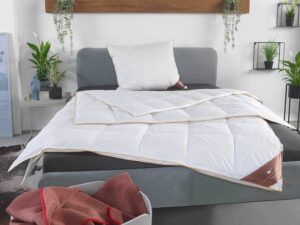 HÄUSSLING Royal 4-Jahreszeiten Daunen-Kassettenbettdecke, leicht bis extra warm(OSDE, OSNL, OSAT)null (200 x 200 cm)