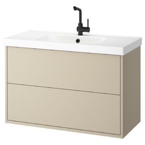 HAVBÄCK / ORRSJÖN Waschbschr+Schubladen/Waschb/Mibatt
