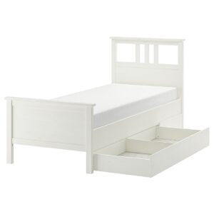 HEMNES Bettgestell mit 2 -kästen