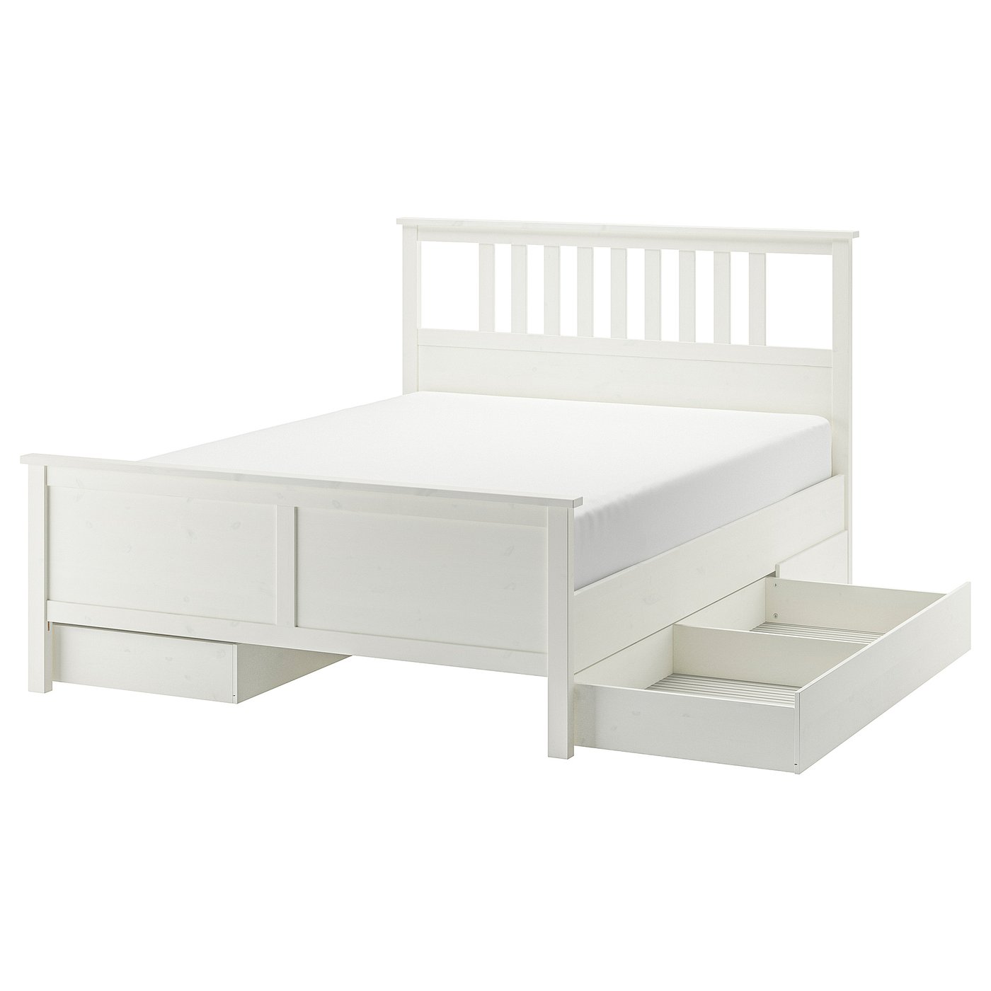 HEMNES Bettgestell mit 4 Schubladen
