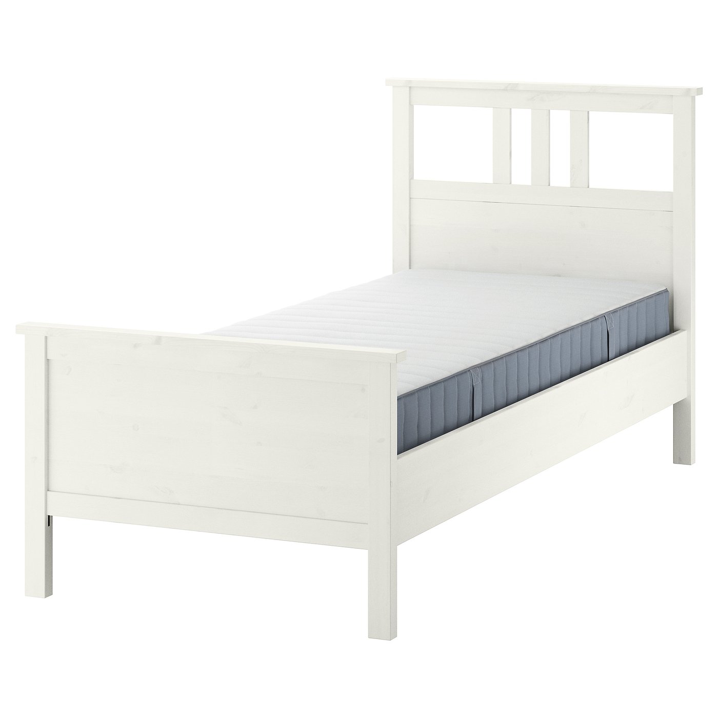 HEMNES Bettgestell mit Matratze