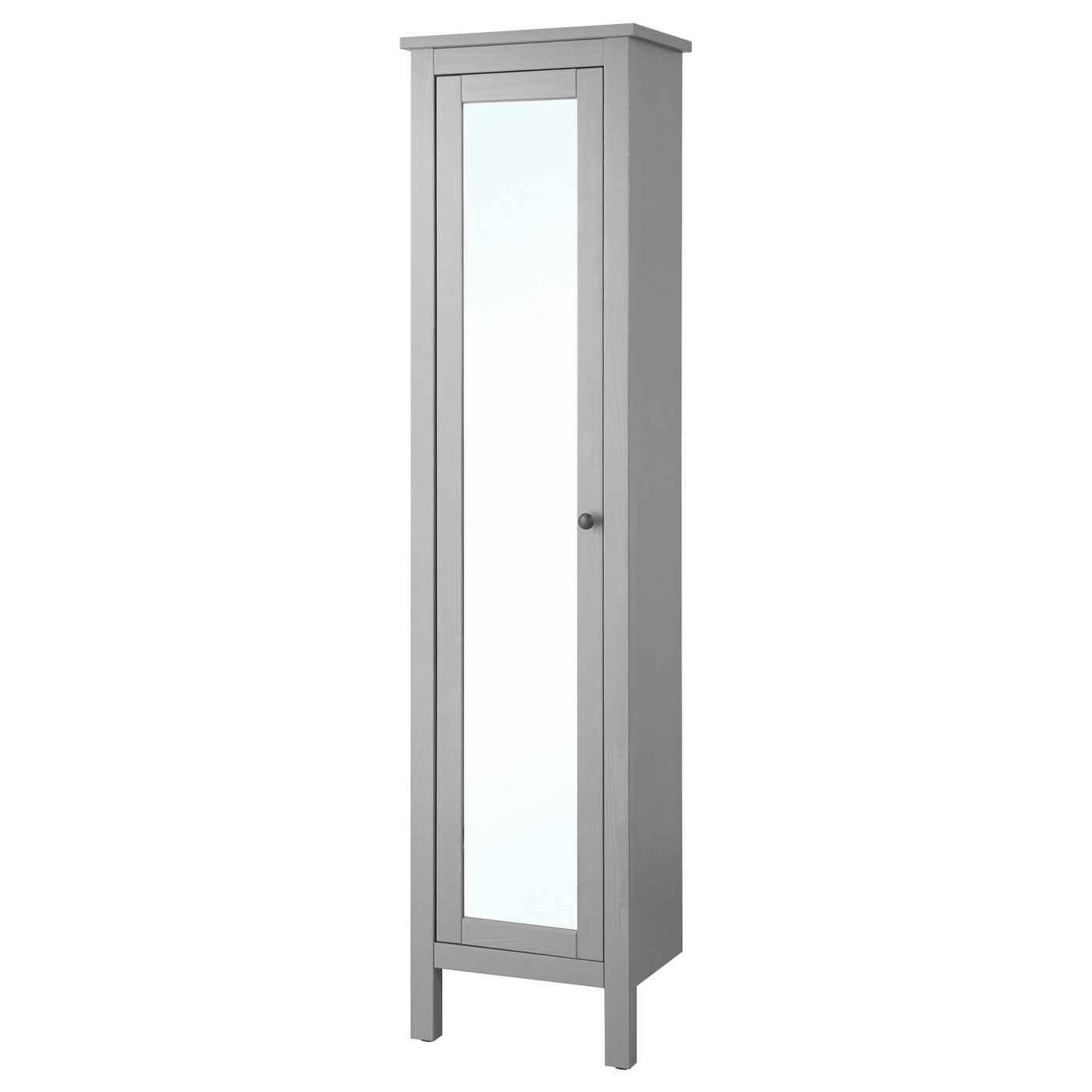 HEMNES Hochschrank mit Spiegeltür