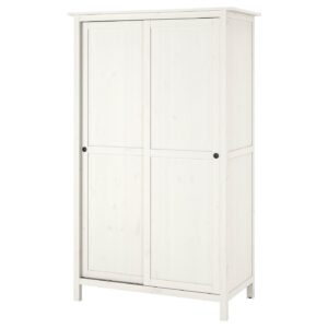 HEMNES Kleiderschrank mit 2 Schiebetüren