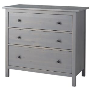 HEMNES Kommode mit 3 Schubladen