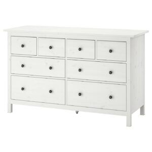 HEMNES Kommode mit 8 Schubladen