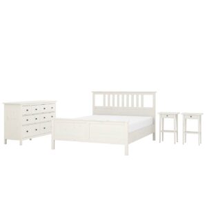 HEMNES Schlafzimmermöbel 4er-Set