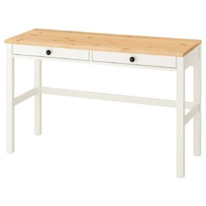 HEMNES Schreibtisch mit 2 Schubladen
