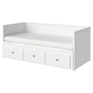 HEMNES Tagesbett/3 Schubladen/2 Matratzen