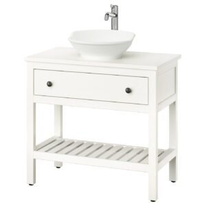HEMNES / VÄSTERSJÖN Waschbeschr off+Schubl/Waschb/Mibat