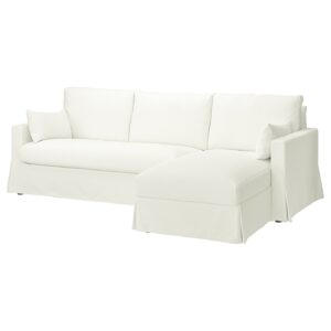 HYLTARP Bezug 3er-Sofa+Récamiere rechts