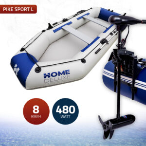 Home Deluxe Bateau pneumatique avec moteur PIKE L