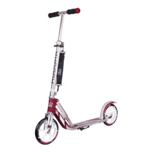 Hudora Scooter "BigWheel 205", magenta/silberfarben, klappbar - rosa