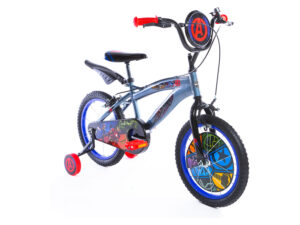 Huffy Kinderfahrrad 16 Zoll (Avengers, Grau)