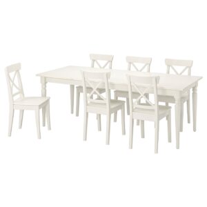 INGATORP / INGOLF Tisch und 6 Stühle