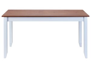 Inter Link Esstisch Westerland (weiß, sepia/braun)