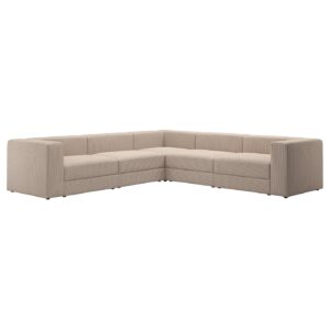 JÄTTEBO Modulecksofa 6-sitzig