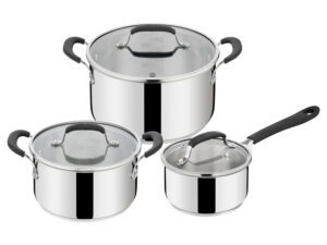 Jamie Oliver by Tefal Edelstahl-Topfset "E318S6", 6-teilig