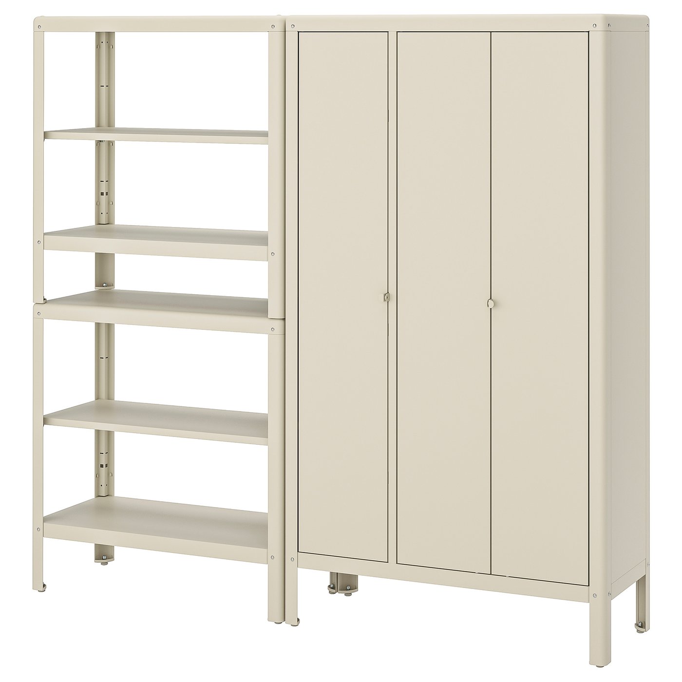 KOLBJÖRN Regal mit Schrank