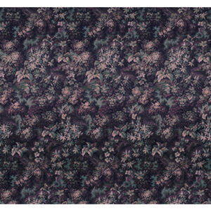 KOMAR Vliestapete "Botanique Aubergine", Breite 300 cm, seidenmatt - bunt