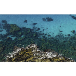 KOMAR Vliestapete "Bright Blue ", Breite 450 cm, seidenmatt - bunt