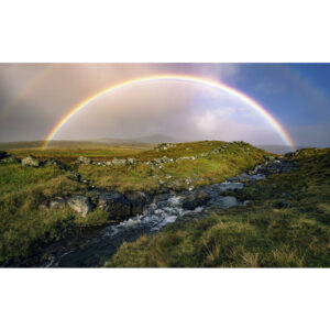 KOMAR Vliestapete "Coloured Faeroer", Breite 450 cm, seidenmatt - bunt