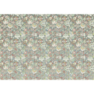 KOMAR Vliestapete "Fleurs d'Ocean", Breite 400 cm, seidenmatt - bunt