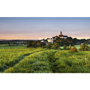 KOMAR Vliestapete "Himmlisch", Breite 450 cm, seidenmatt - bunt