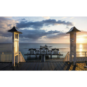 KOMAR Vliestapete "Magisches Sellin", Breite 450 cm, seidenmatt - bunt