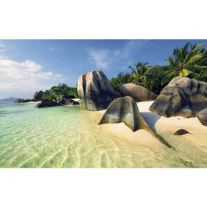 KOMAR Vliestapete "Ozeanperle", Breite 450 cm, seidenmatt - bunt