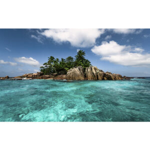 KOMAR Vliestapete "Schatzinsel", Breite 450 cm, seidenmatt - bunt